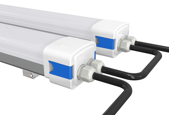 IP65 एलईडी ट्राइप्रूफ लाइट 40w 50w 160LPW दक्षता जिम के लिए 5 साल की वारंटी
