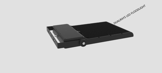 आउटडोर एलईडी फ्लड लाइट 100W 120LPW हाई CCT IP66 स्पोर्ट्स कोर्ट ने 5 साल की गारंटी लागू की