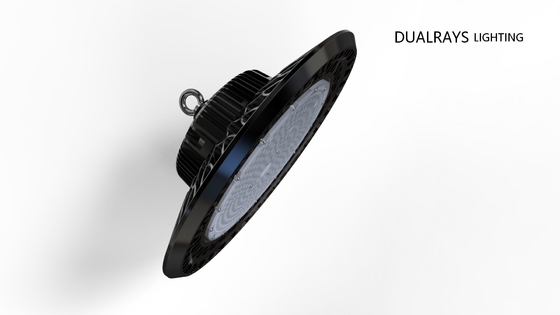140LM/W UFO LED हाई बे लाइट IP66 IK08 हाई पावर Luminaire AC90V~305V