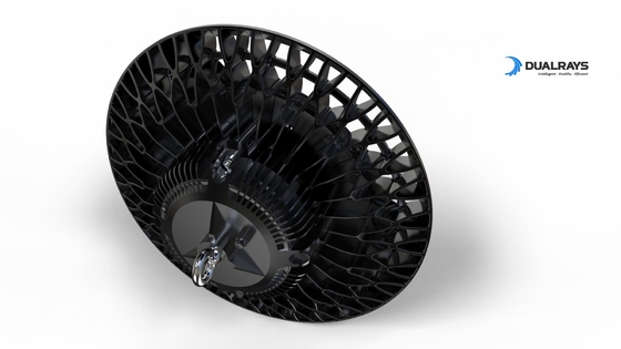 Lumileds UFO LED हाई बे लाइट 200W IP65 DALI PIR AC100V ~ 277V 50/60Hz