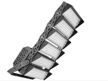 DUALRAYS 400W F4 सीरीज अल्ट्रा टिकाऊ मॉड्यूलर एलईडी फ्लड लाइट औद्योगिक 140lmw 5 साल की वारंटी