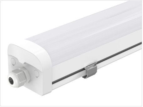 पीसी हाउसिंग एलईडी ट्राई प्रूफ लाइट 160LPW IP65 1 से 10V डिमिंग इको चॉइस फॉर प्रोजेक्ट