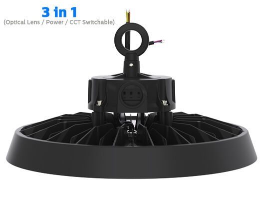 300W 150LPW HB5 सुपर हाईबे DIP पावर (100%-80%-60%) के साथ, 3 CCT और 30W@3 HRS इमरजेंसी फंक्शन वैकल्पिक