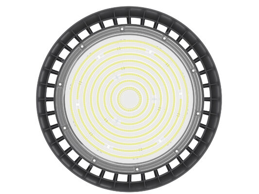 एचबी3 डीआईपी स्विच करने योग्य पावर और 3सीसीटी यूएफओ एलईडी हाई बे लाइट 100W 150LPW आपातकालीन कार्य के साथ वैकल्पिक