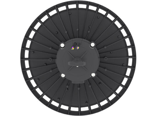 एचबी2 डीआईपी स्विच करने योग्य पावर और 3सीसीटी यूएफओ एलईडी हाई बे लाइट 100W 150LPW आपातकालीन कार्य के साथ वैकल्पिक