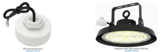 औद्योगिक अनुप्रयोगों के लिए मीनवेल ड्राइवर IP66 सुरक्षा और विभिन्न सेंसर नियंत्रण के साथ एलईडी हाईबे लाइट