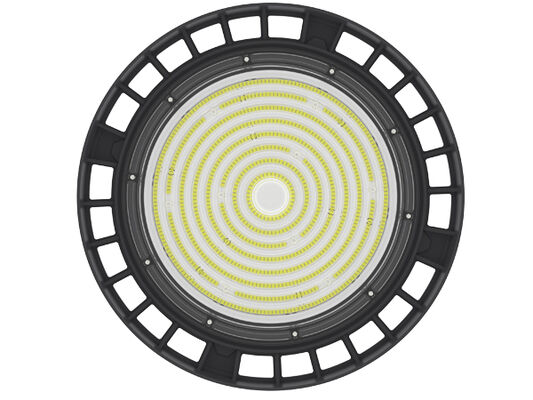 HB3H डिप स्विच करने योग्य पावर और 3CCT UFO LED हाई बे लाइट 100W 150LPW जिसमें 20W/30W @ 3 घंटे इमरजेंसी फंक्शन वैकल्पिक है