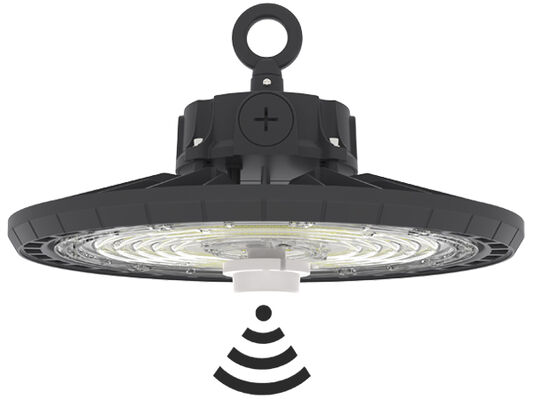 DUALRAYS HB2 DIP स्विचेबल पावर और 3CCT UFO LED हाईबे लाइट 100W 170LPW मोशन सेंसर के साथ वैकल्पिक