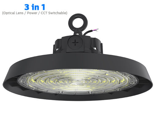 150W HB3 इको बिल्ट-इन ड्राइवर स्लिम वर्जन 1-10V KNX डिमिंग के साथ UFO LED लाइट