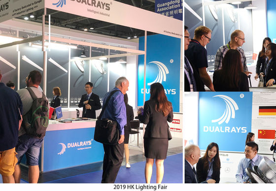 एचबी4एच डीआईपी स्विचेबल पावर और 3सीसीटी यूएफओ एलईडी हाई बे लाइट 150W 150LPW 90 डिग्री अल रिफ्लेक्टर के साथ वैकल्पिक