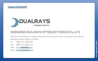 DUALRAYS D5 LED ट्राई प्रूफ लाइट 4ft 40W 160LPW दक्षता 0-10V DALI डिमिंग