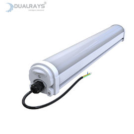 पीसी हाउसिंग 5 फीट 50W एलईडी ट्राई प्रूफ एलईडी लाइट फिक्स्चर 120LPW 160LPW 5 साल की गारंटी