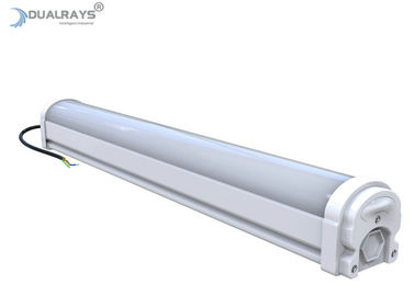 Dualrays D2 Series 40W 4FT फुल प्लास्टिक हाउसिंग LED ट्राई प्रूफ लैंप 160LmW 5 साल की वारंटी