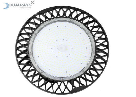 डुअलरे 150W UFO LED हाई बे लाइट फिक्स्चर HB5 वर्कशॉप फिलिप LUMILEDS IP66 वाटरप्रूफ 95% दक्षता