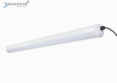 IP66 IK10 सुरक्षा के साथ 5 फीट 50W एलईडी ट्राइप्रूफ लाइट को अपनाया गया