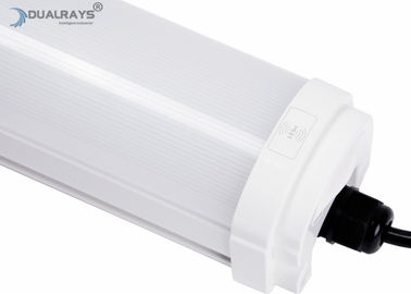 IP66 IK10 सुरक्षा के साथ 5 फीट 50W एलईडी ट्राइप्रूफ लाइट को अपनाया गया