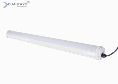Dualrays D2 Series 40W उद्योग वाष्प प्रूफ एलईडी लाइट 160LmW एलईडी बैटन लाइट 0 से 10V डिमिंग कंट्रोल
