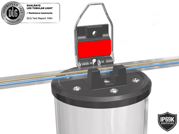 समुद्री और अस्थायी अनुप्रयोगों के लिए IP69K सुरक्षा और AC/DC24-42V संचालन के साथ 15W एलईडी पोर्टेबल कार्य प्रकाश
