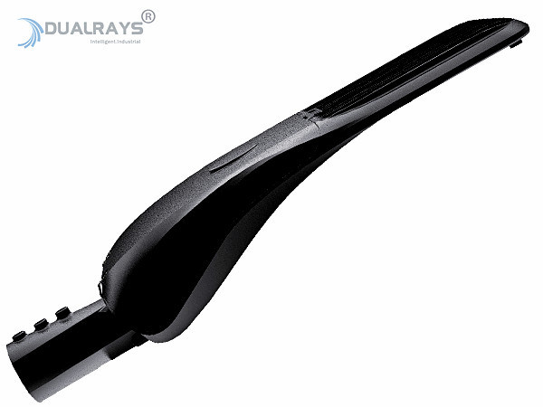 Dualrays S4 सीरीज 150W आउटडोर एलईडी स्ट्रीट लाइट्स IP66 वाटरप्रूफ एल्युमीनियम हाउसिंग CE स्वीकृत: