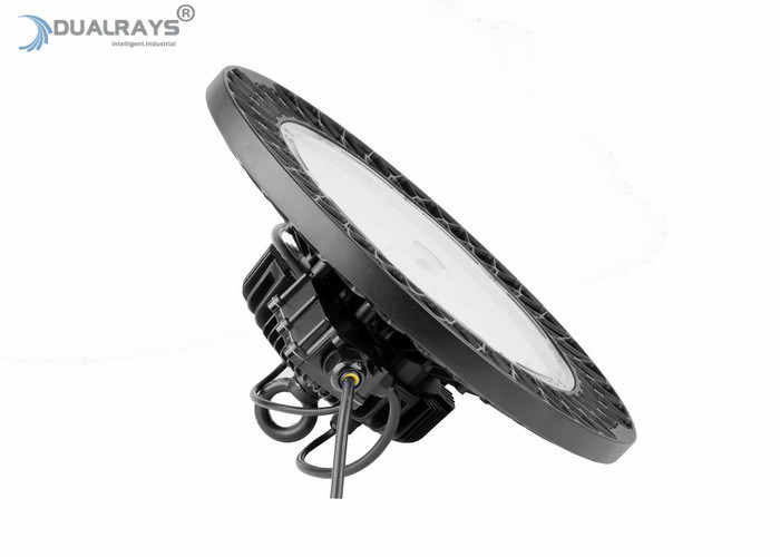 डुअलरे 150W UFO LED हाई बे लाइट फिक्स्चर HB5 वर्कशॉप फिलिप LUMILEDS IP66 वाटरप्रूफ 95% दक्षता