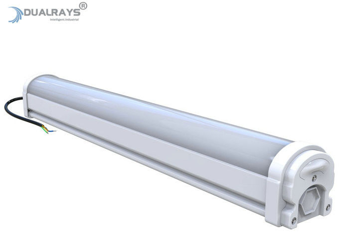 IP65 प्रोटेक्शन PIR सेंसर के साथ डुअलरे D2 सीरीज 40W LED ट्राई प्रूफ लाइट 160LPW