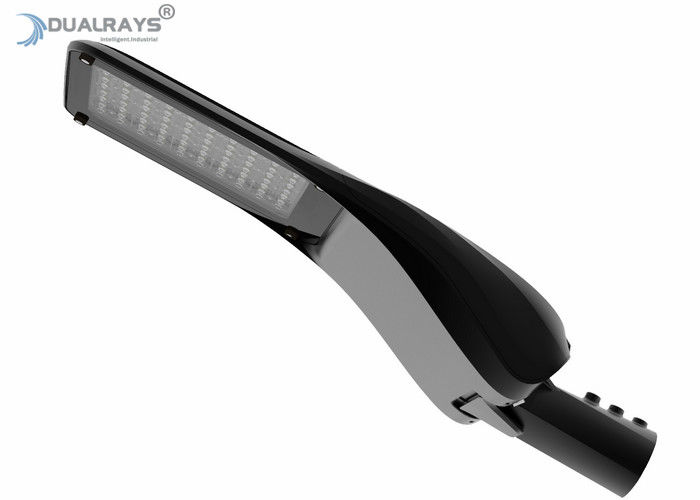 Dualrays S4 सीरीज 180W लो लाइट डेके आउटडोर एलईडी स्ट्रीट लाइट्स एल्युमिनियम एलॉय IP66 प्रोटेक्टिव