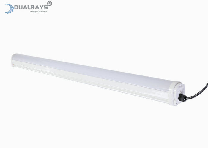 Dualrays D2 Series 40W उद्योग वाष्प प्रूफ एलईडी लाइट 160LmW एलईडी बैटन लाइट 0 से 10V डिमिंग कंट्रोल
