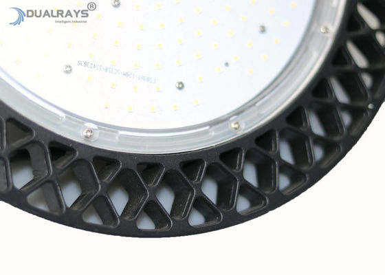 100W CE ROHS CB ASS SMD3030 वाटरप्रूफ IK08 5 साल की वारंटी के साथ UFO हाई बे लाइट